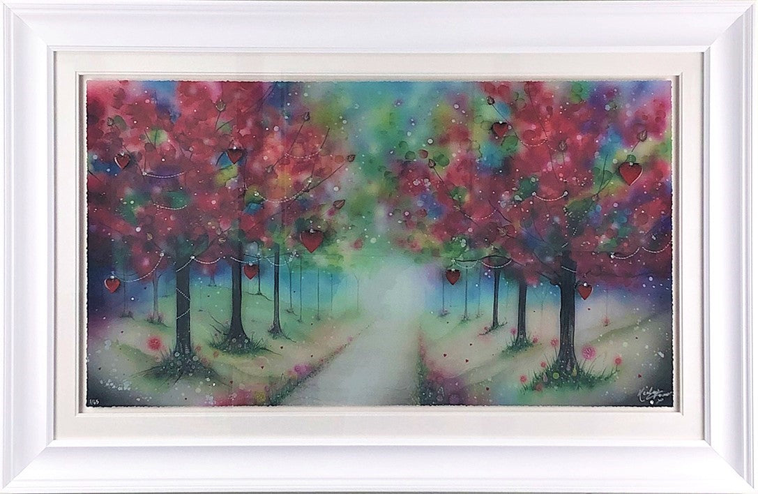 Love Will Lead The Way Framed Print on Paper by Artist Kealey Farmer