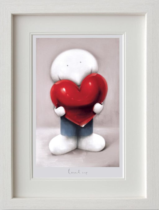 Loved Up Framed Print on Paper by Artist Doug Hyde