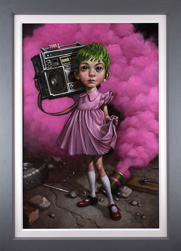 Make Your Own Kind of Music Framed Signed Limited Edition Print on Board by Artist Craig Davison