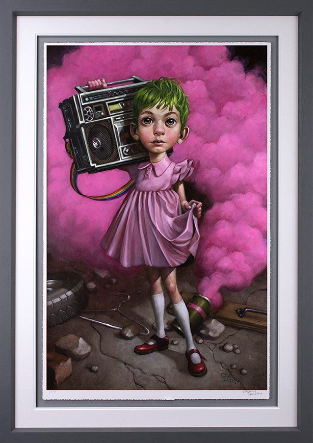 Make Your Own Kind of Music Framed Print on Paper by Artist Craig Davison