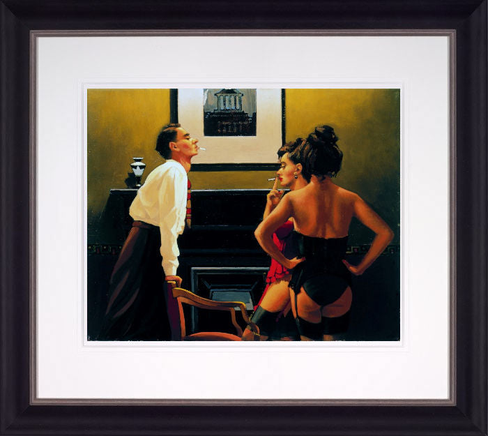 Master of Ceremonies Framed Print on Paper by Artist Jack Vettriano