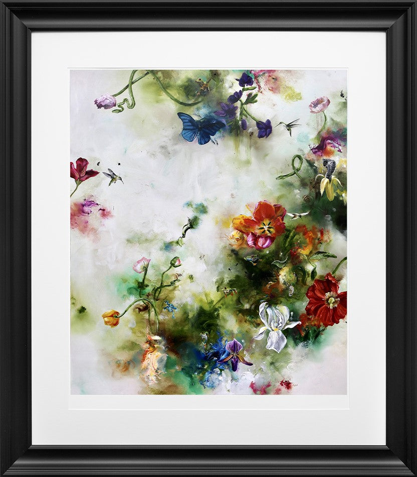 Metamorphosis Framed Print on Paper by Artist Katy Jade Dobson