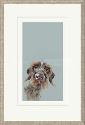 Mishievous Signed Framed Limited Edition Print on Paper by Artist Nicky Litchfield
