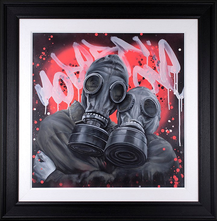 Modern Love Framed Signed Limited Edition Print on Paper by Artist Dean Martin