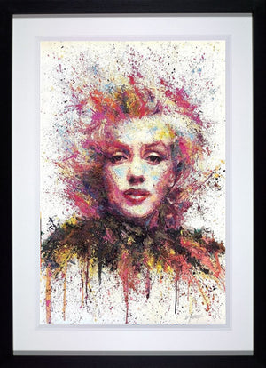 Monroe Signed Framed Limited Edition Print on Paper by Artist Daniel Mernagh