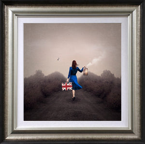 Moving On Account Framed Limited Edition Print on Paper by Artist Michelle Mackie
