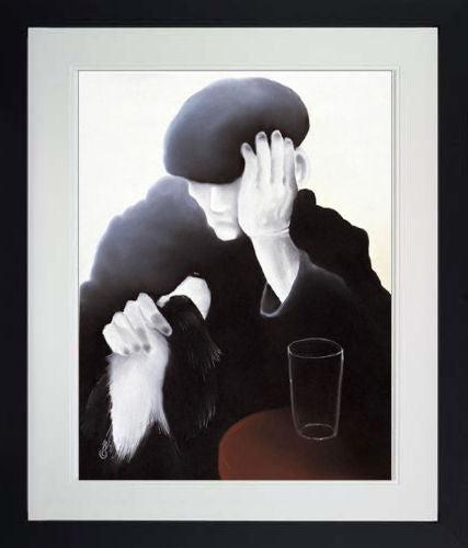 My Dear Old Friend Framed Print on Paper by Artist Mackenzie Thorpe