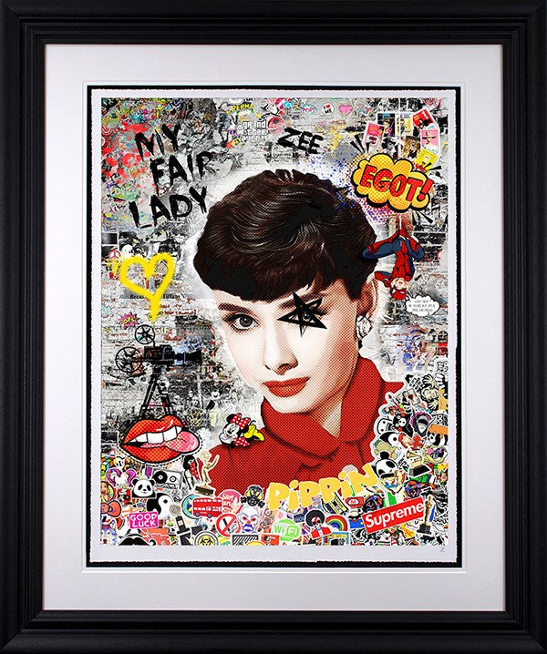 My Fair Lady Framed Print on Paper by Artist Zee