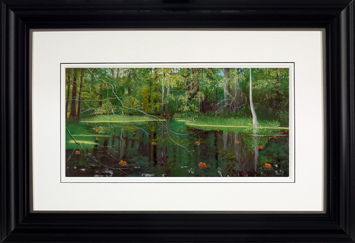 My Gift To You Framed Print on Paper by Artist Mackenzie Thorpe