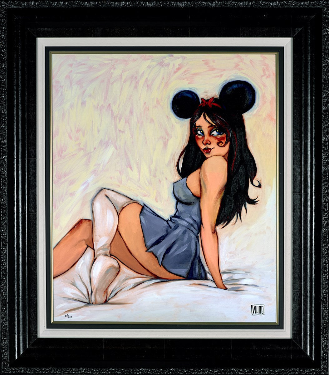 My Mouseketeer Framed Print on Board by Artist Todd White