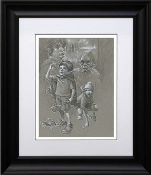 My Preciousss Framed Signed Limited Edition Print on Paper by Artist Craig Davison