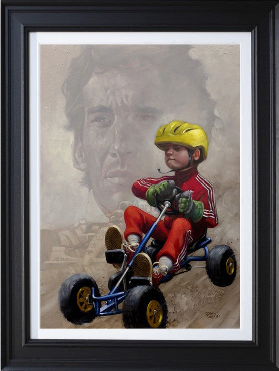 Need For Speed Deluxe Framed Signed Limited Edition Print on Board by Artist Craig Davison