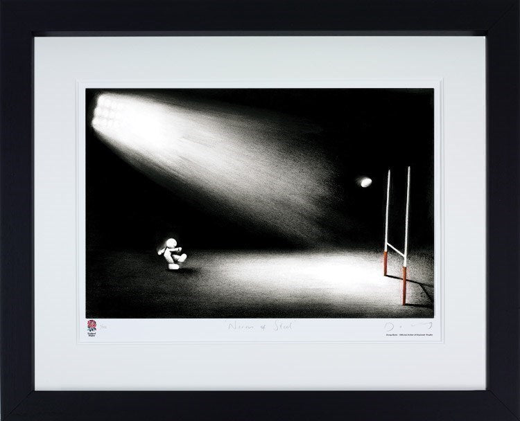 Nerves of Steel Framed Print by Artist Doug Hyde