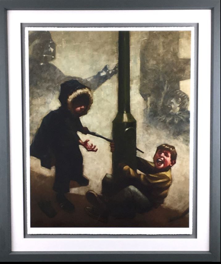 Nooooo Framed Print on Paper by Artist Craig Davison