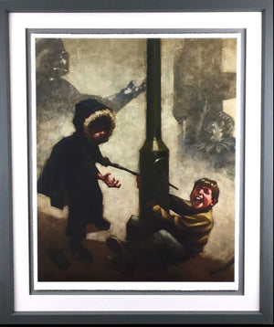 Nooooo Framed Print on Paper by Artist Craig Davison