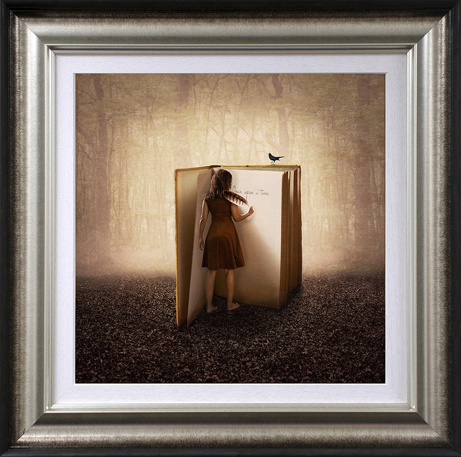 Once Upon A Time Framed Print on Paper by Artist Michelle Mackie