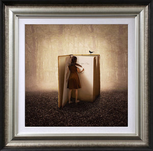 Once Upon A Time Framed Print on Paper by Artist Michelle Mackie