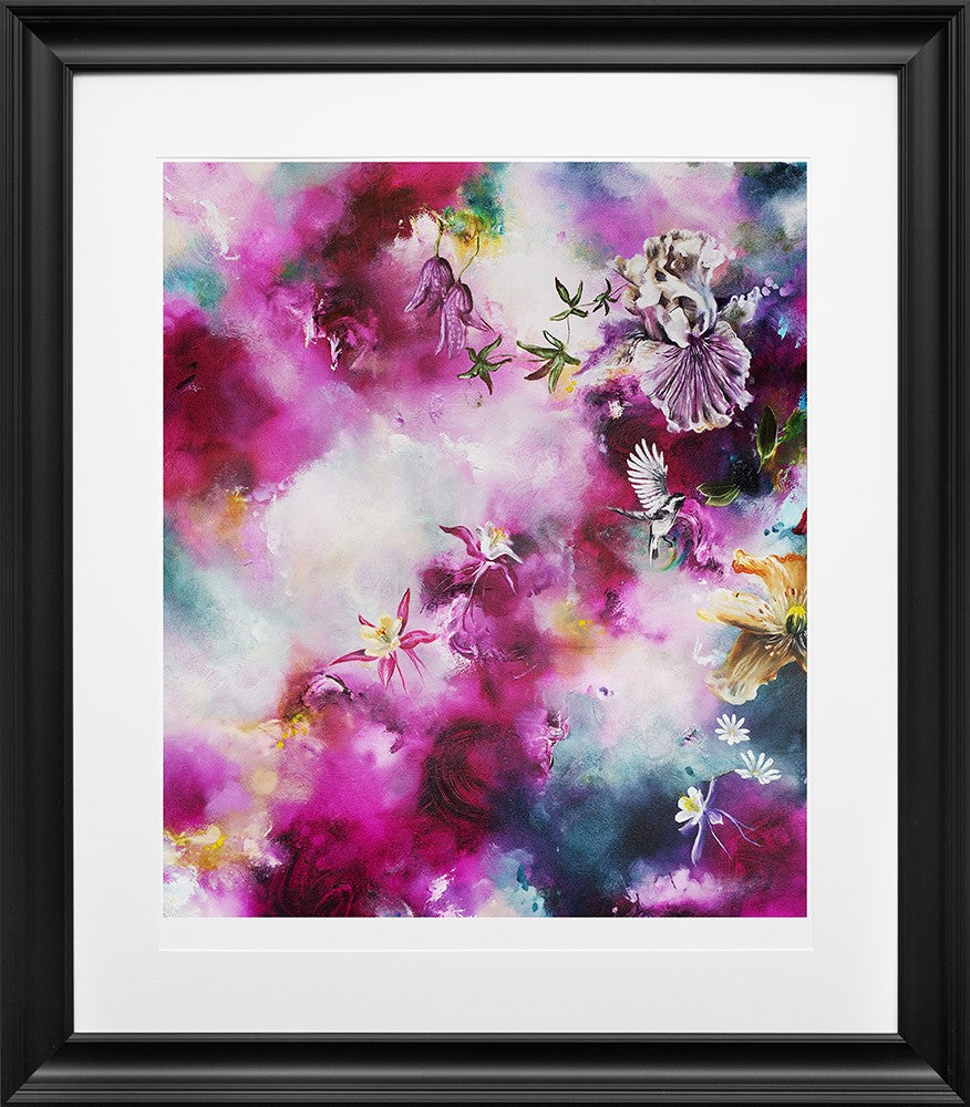 Opal I Framed Print on Paper by Artist Katy Jade Dobson