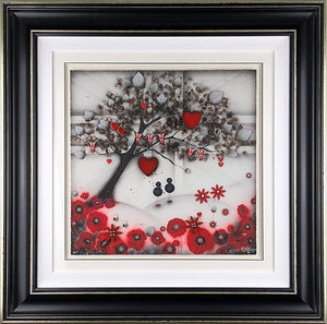 Our Remembrance Tree Framed Print on Paper by Artist Kealey Farmer