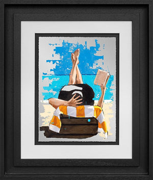 Out of Office Framed Print on Paper by Artist Richard Blunt