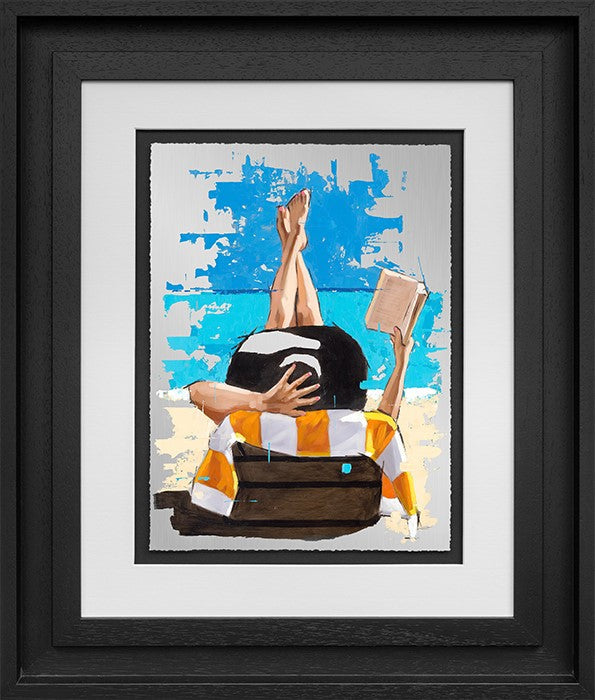 Out of Office Framed Print on Paper by Artist Richard Blunt