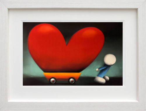 Overgrown Love Framed Print by Artist Doug Hyde