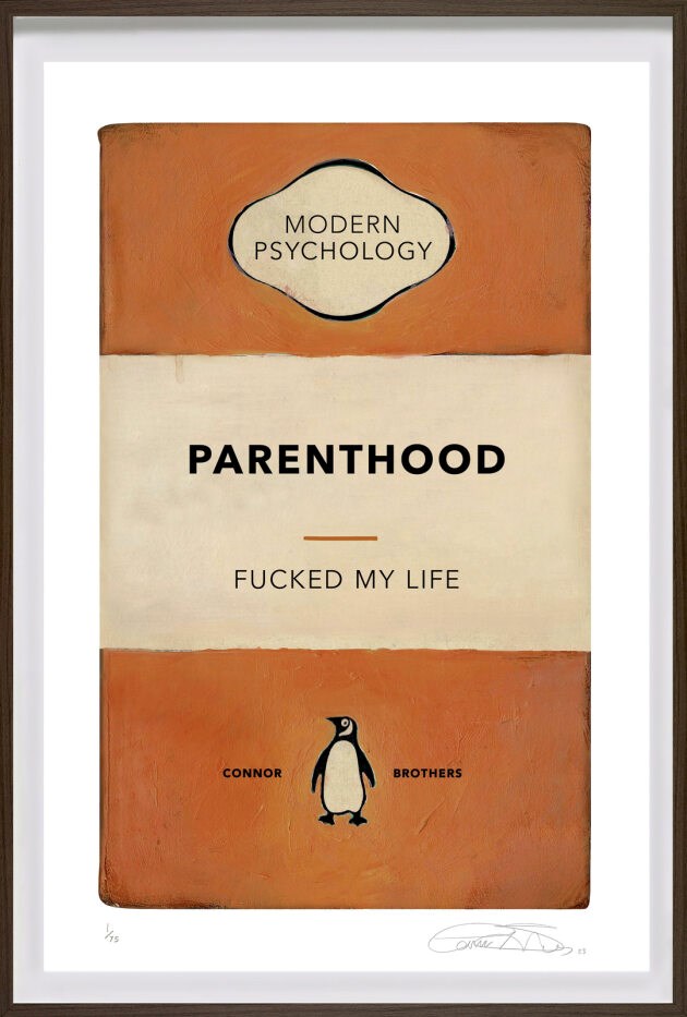 Parenthood Framed Print on Paper By Artists The Connor Brothers