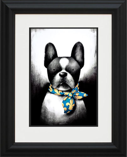 Parisian Chic Framed Print by Artist Doug Hyde