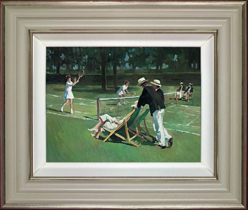 Perfect Match Framed Canvas on Board by Sherree Valentine Daines