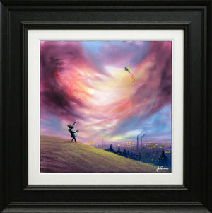Precision Flying Signed Framed Limited Edition Print on Board by Artist Danny Abrahams