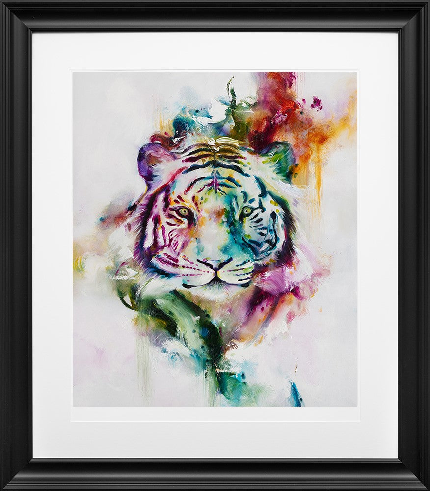 Prowl Framed Print on Paper by Artist Katy Jade Dobson