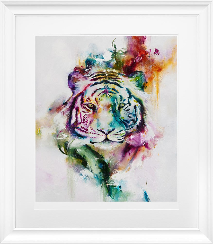 Prowl Framed Print on Paper by Artist Katy Jade Dobson