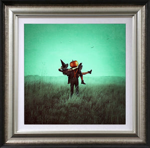 Pumpkin Spice Signed Framed Limited Edition Print on Board by Artist Michelle Mackie