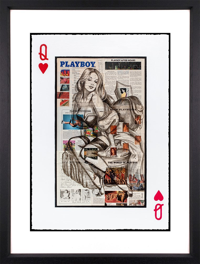 Queen of Hearts Framed Print by Artist Chess