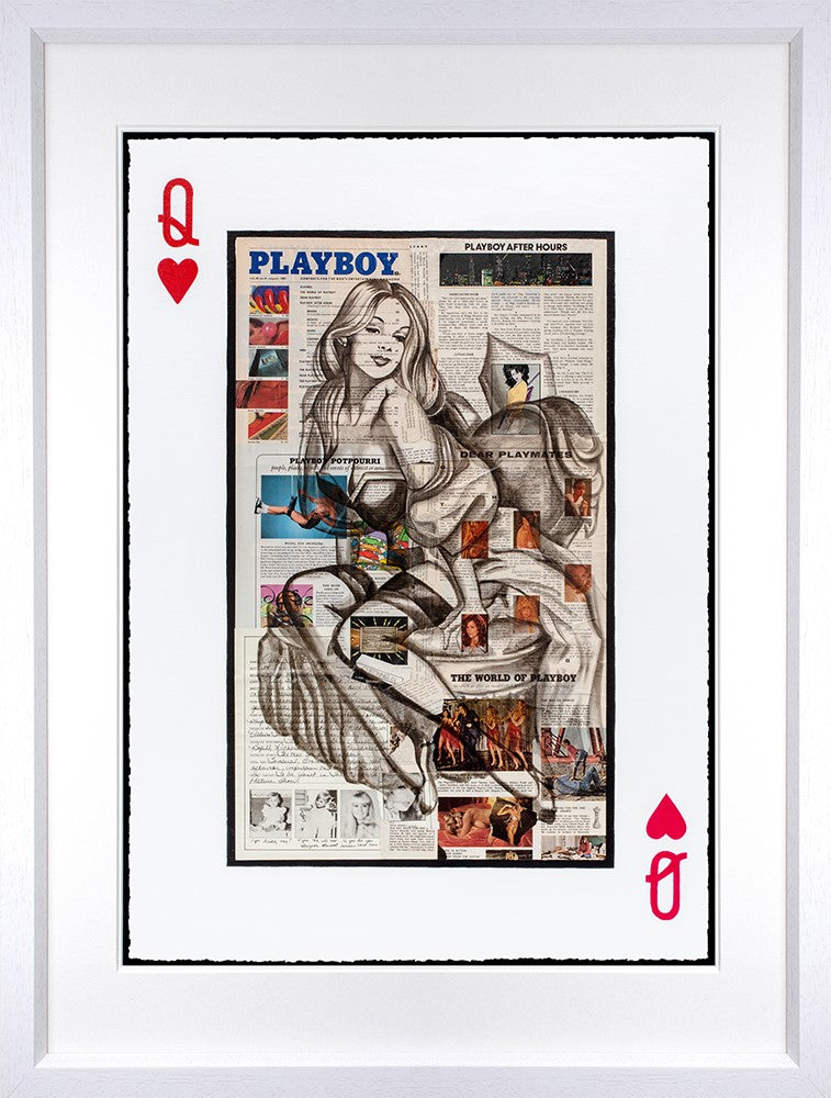 Queen of Hearts Framed Print by Artist Chess