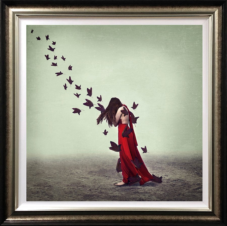 Release Framed Print on Paper by Artist Michelle Mackie