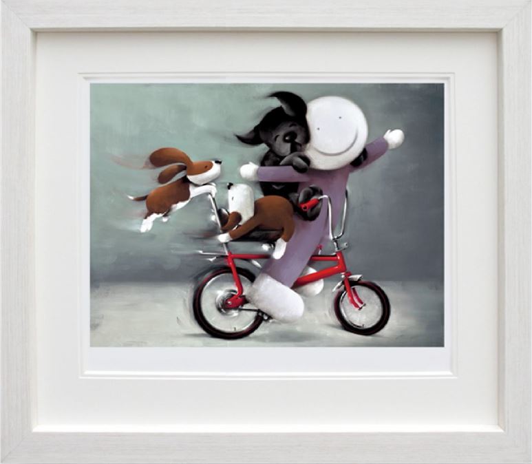 Riding High Framed Print by Artist Doug Hyde