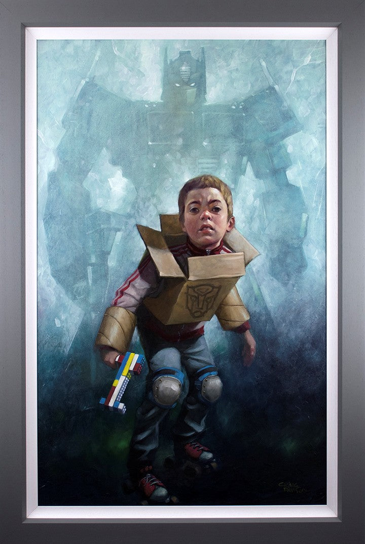 Roberts in Disguise Framed Signed Limited Edition Print on Board by Artist Craig Davison