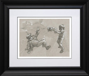 Roger The Dodger Framed Signed Limited Edition Print on Paper by Artist Craig Davison