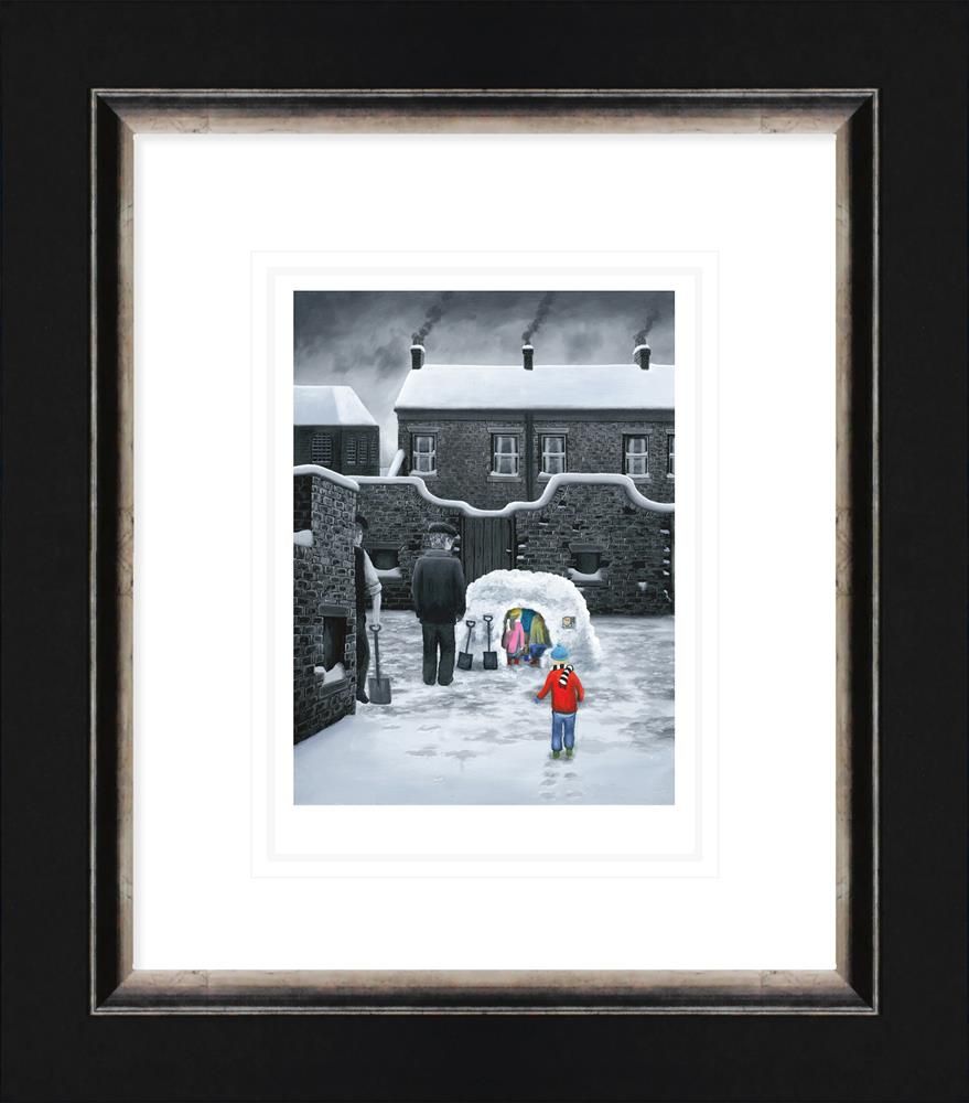 Room For One More Framed Print on Paper by Artist Leigh Lambert