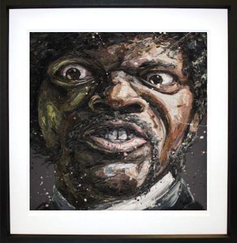 Say What Framed Print on Paper by Artist Paul Oz