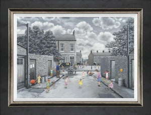 Schools Out For Summer Signed Limited Edition Print on Board by Artist Leigh Lambert