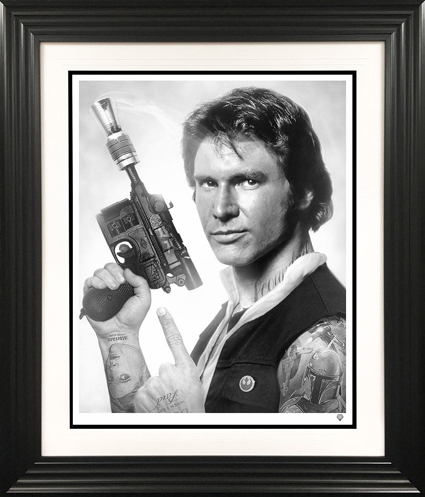 Scoundrel Framed Print on Paper by Artist JJ Adams