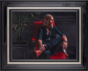 Self Portrait - 20 Years in Reflection Framed Limited Edition Canvas on Board by Fabian Perez