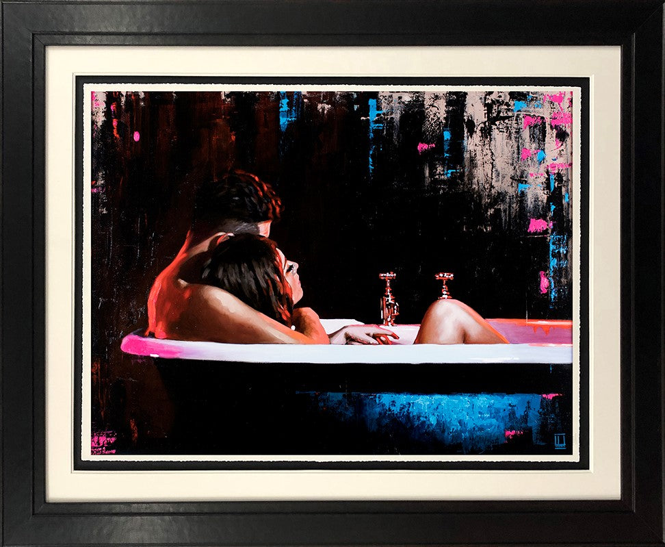 Serenity Framed Print on Paper by Artist Richard Blunt