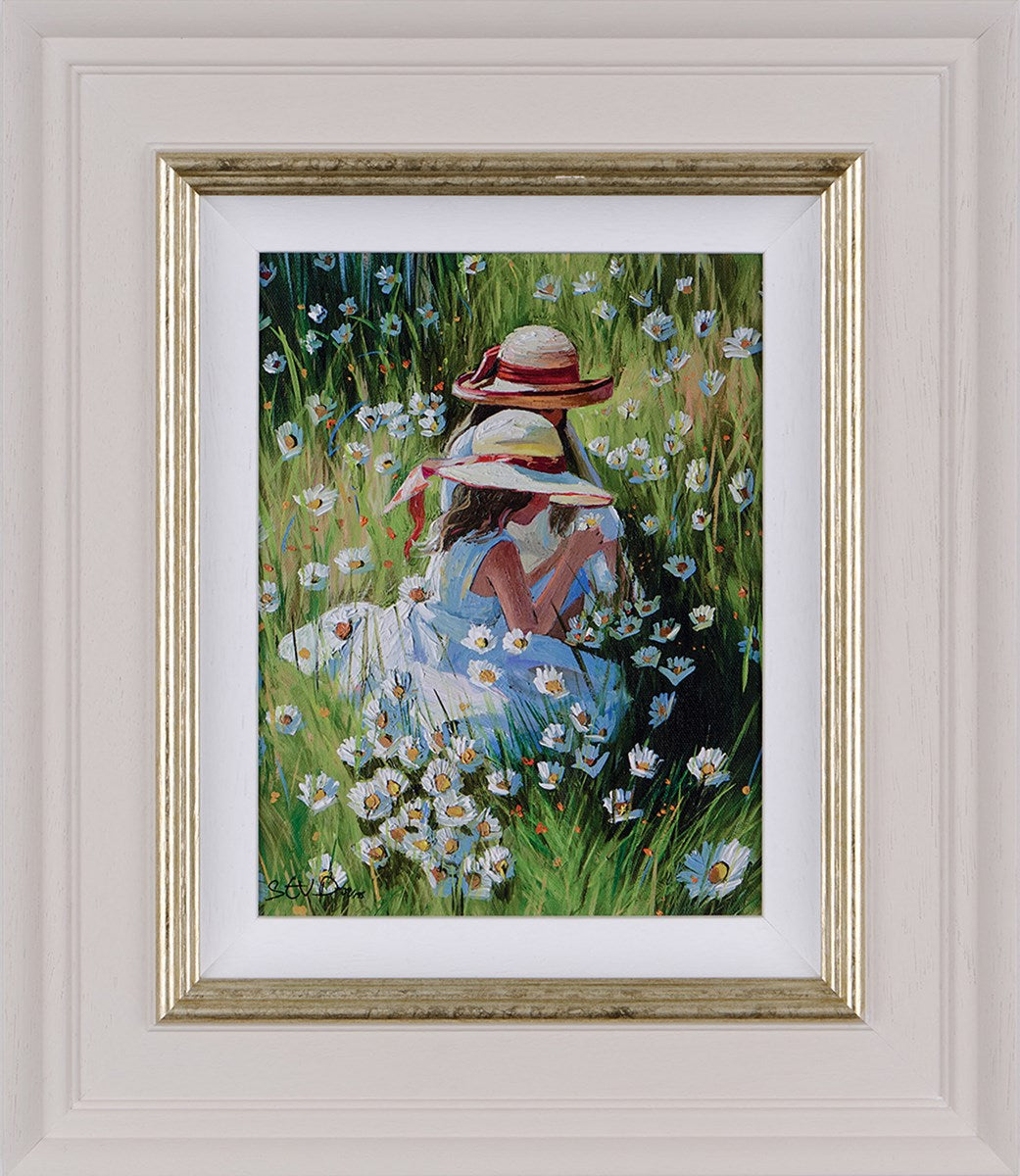 Shared Secrets Framed Limited Edition Canvas on Board by Artist Sherree Valentine-Daines