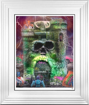 She's Not Here Signed Framed Limited Edition Print on Paper by Artist JJ Adams