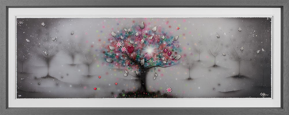 Shine Framed Print on Paper by Artist Kealey Farmer