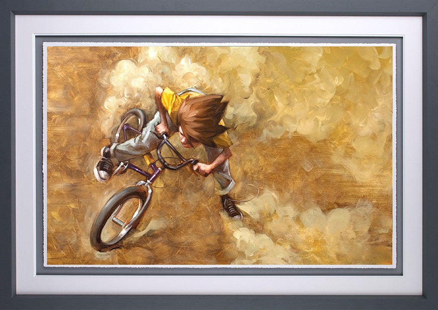 Shredder Framed Print on Paper by Artist Craig Davison