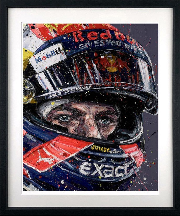 Simply Lovleh Framed Signed Limited Edition Print on Paper by Artist Paul Oz